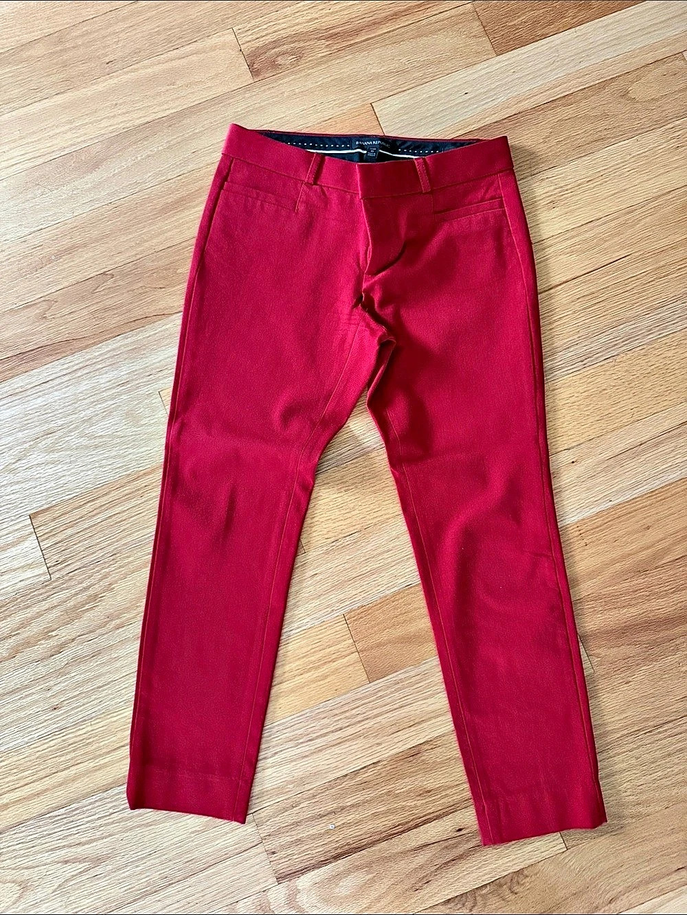 Banana Republic Sloan Petite Ankle Pant Skinny Pants in Pink